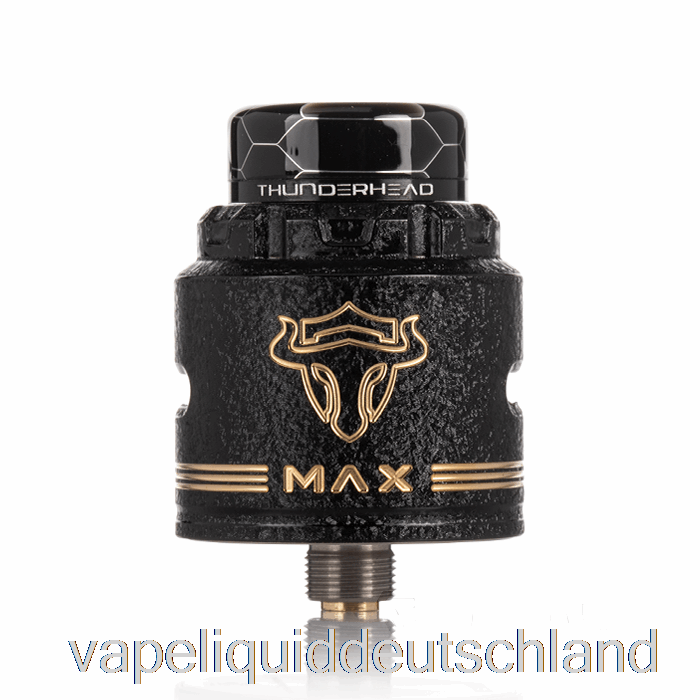 Thunderhead Creations Tauren Max 25 Mm BF RDA Messing Schwarze Vape-Flüssigkeit